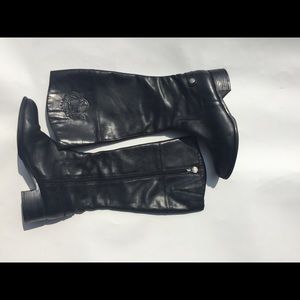 Franco Sarto Chipper Black Boots 10M